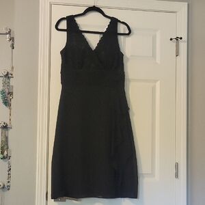 Elegant Black Lace Dress